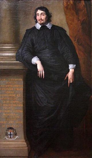 Anthony Van Dyck Caesar Alexander Scaglia, Abbot of Staffarda oil painting image